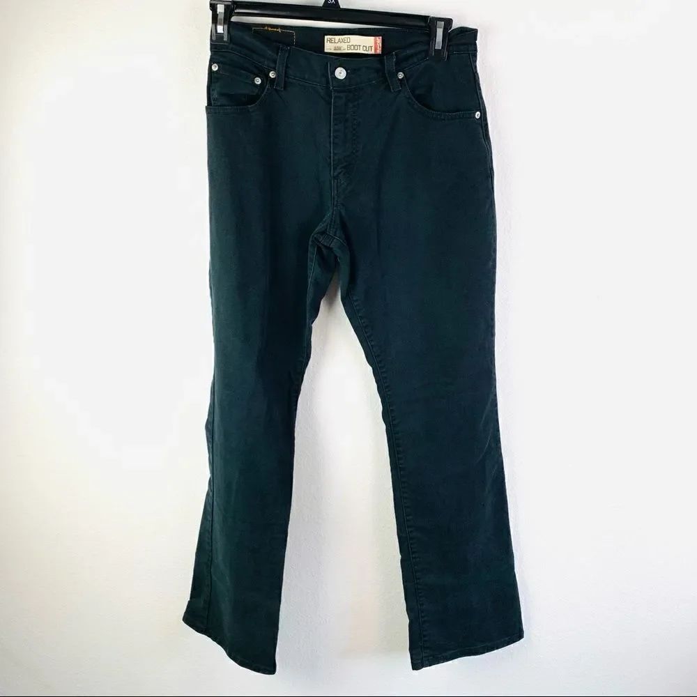 Levi’s 550 Relaxed Bootcut Black Jeans